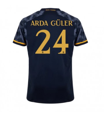 Real Madrid Arda Guler #24 Replica Away Stadium Shirt 2023-24 Short Sleeve